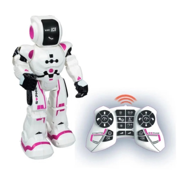 Xtrem bots Sophie bot. Remote & Programmable robot (pink) - Picture 1 of 3